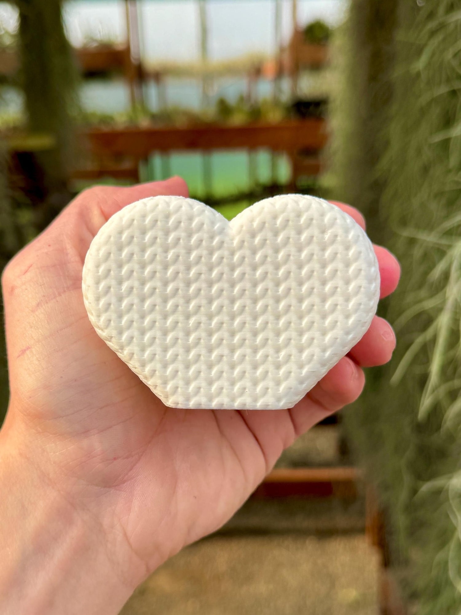 Valentine's Heart Holder NO PLANTS INCLUDED <br> (Minimum Order 10)